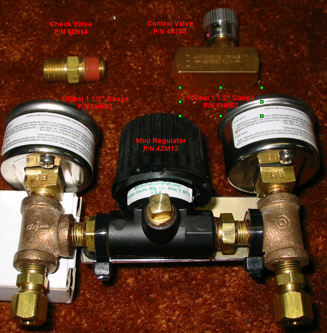 regulator system parts